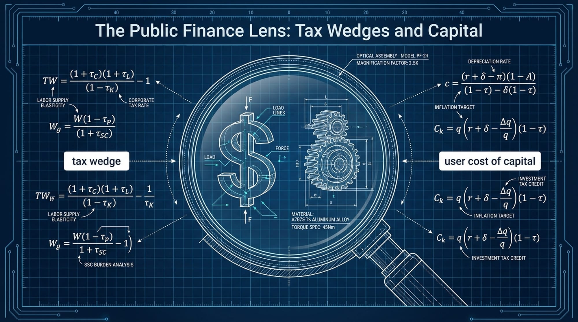 公共财政视角:税收楔子与资本