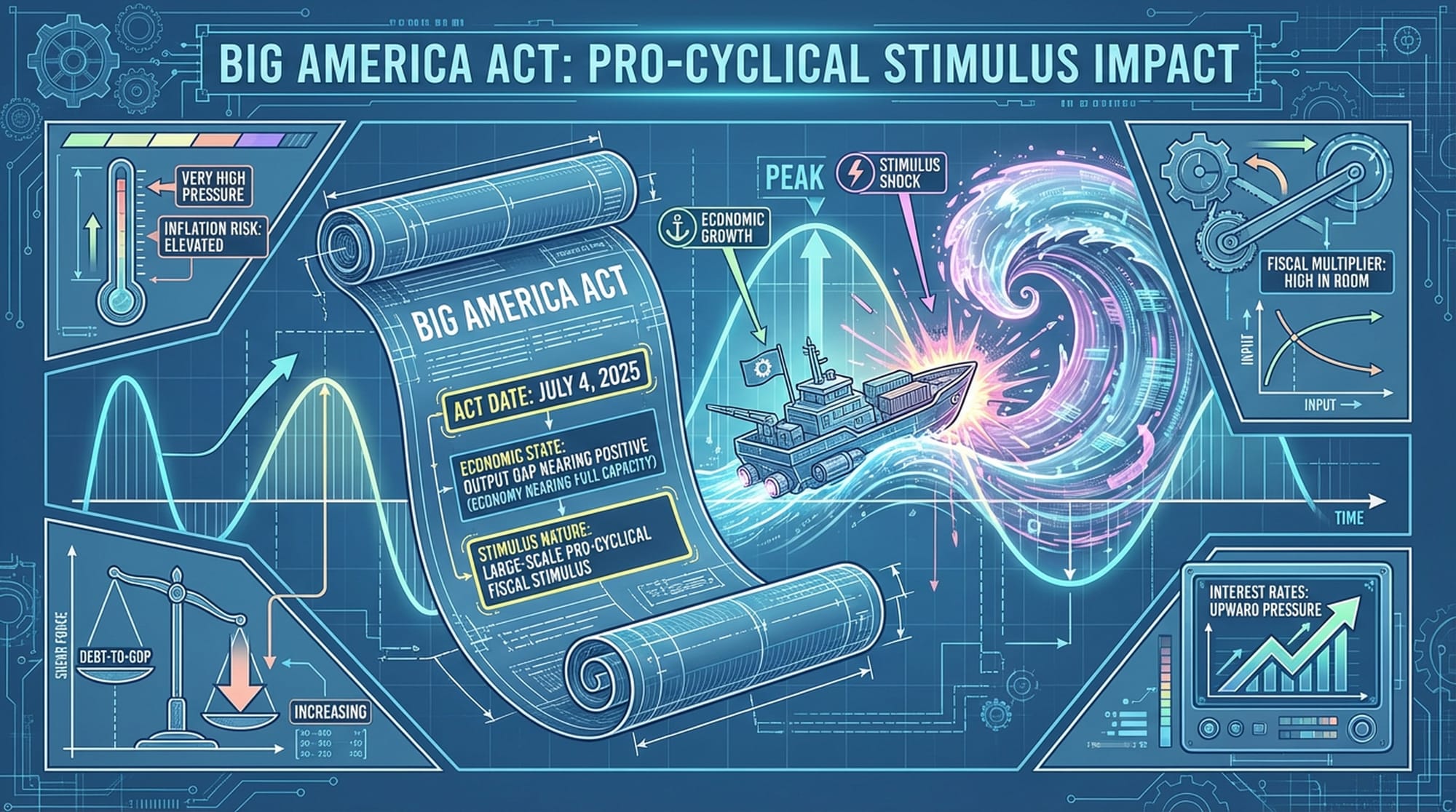 大美法案：顺周期刺激的冲击