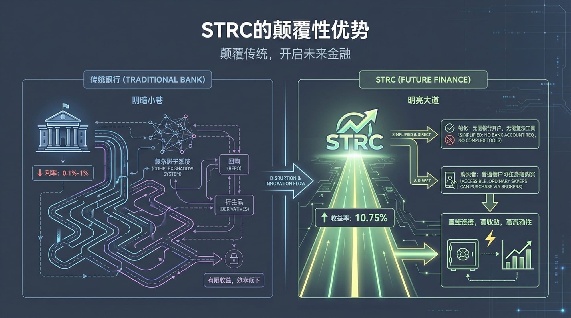 STRC的颠覆性优势
