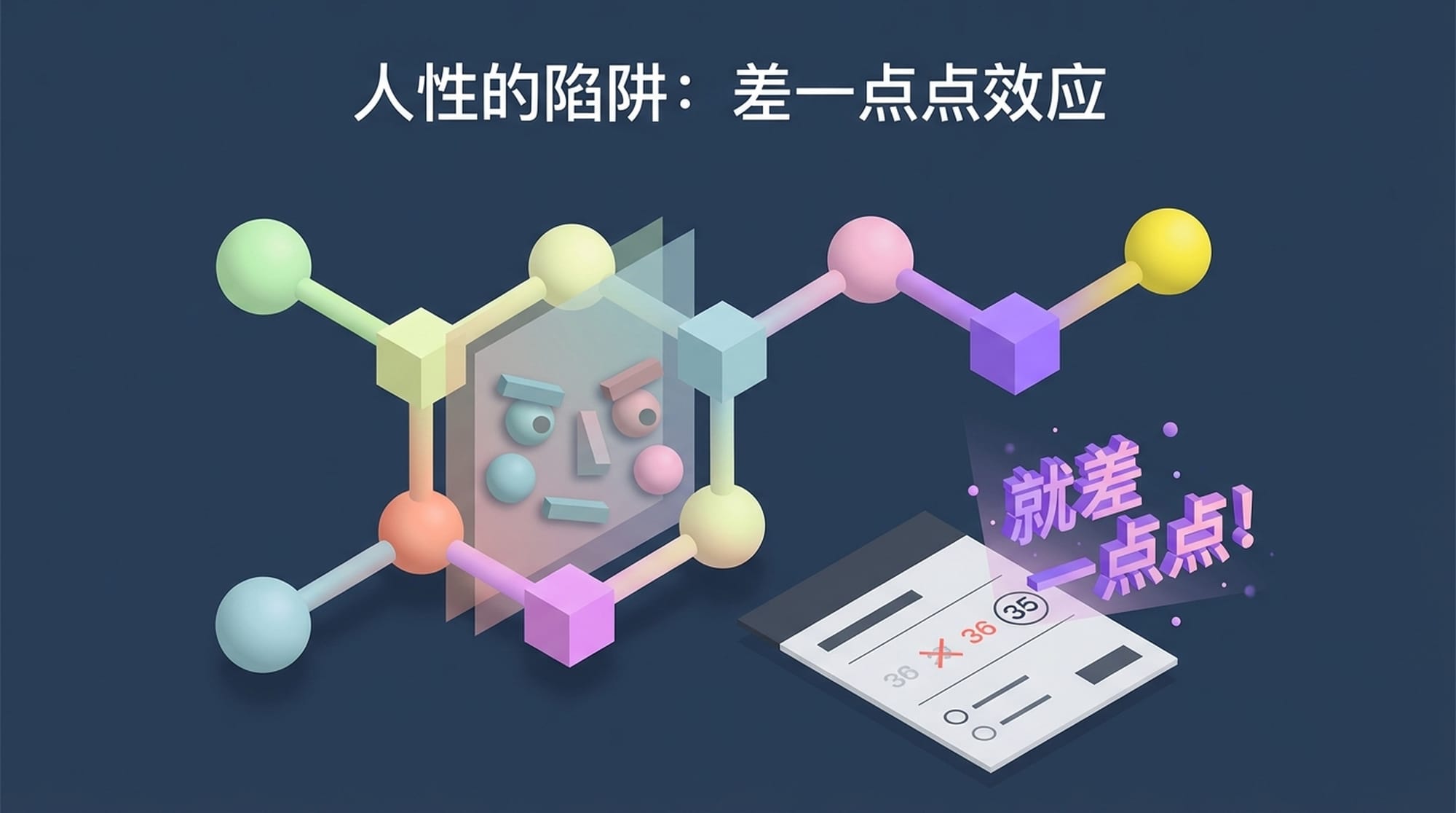 人性的陷阱：差一点点效应