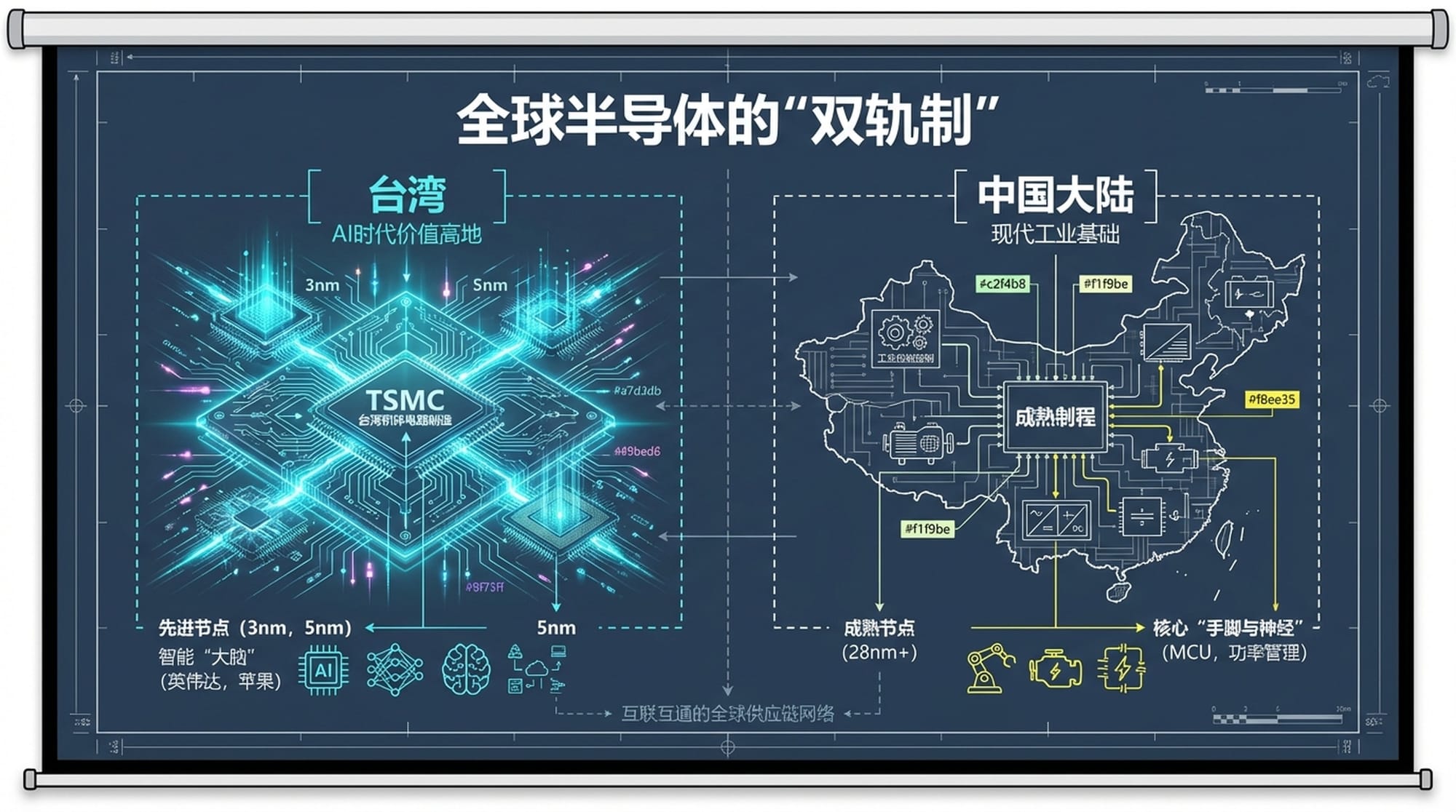 全球半导体的“双轨制”