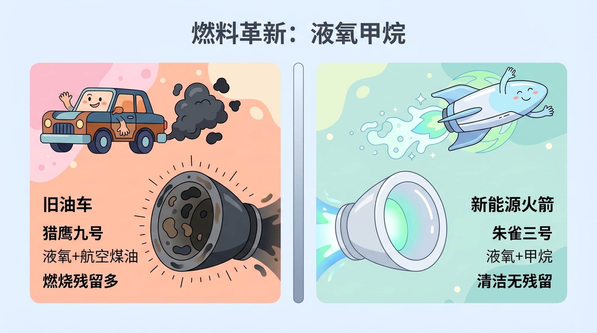 燃料革新：液氧甲烷