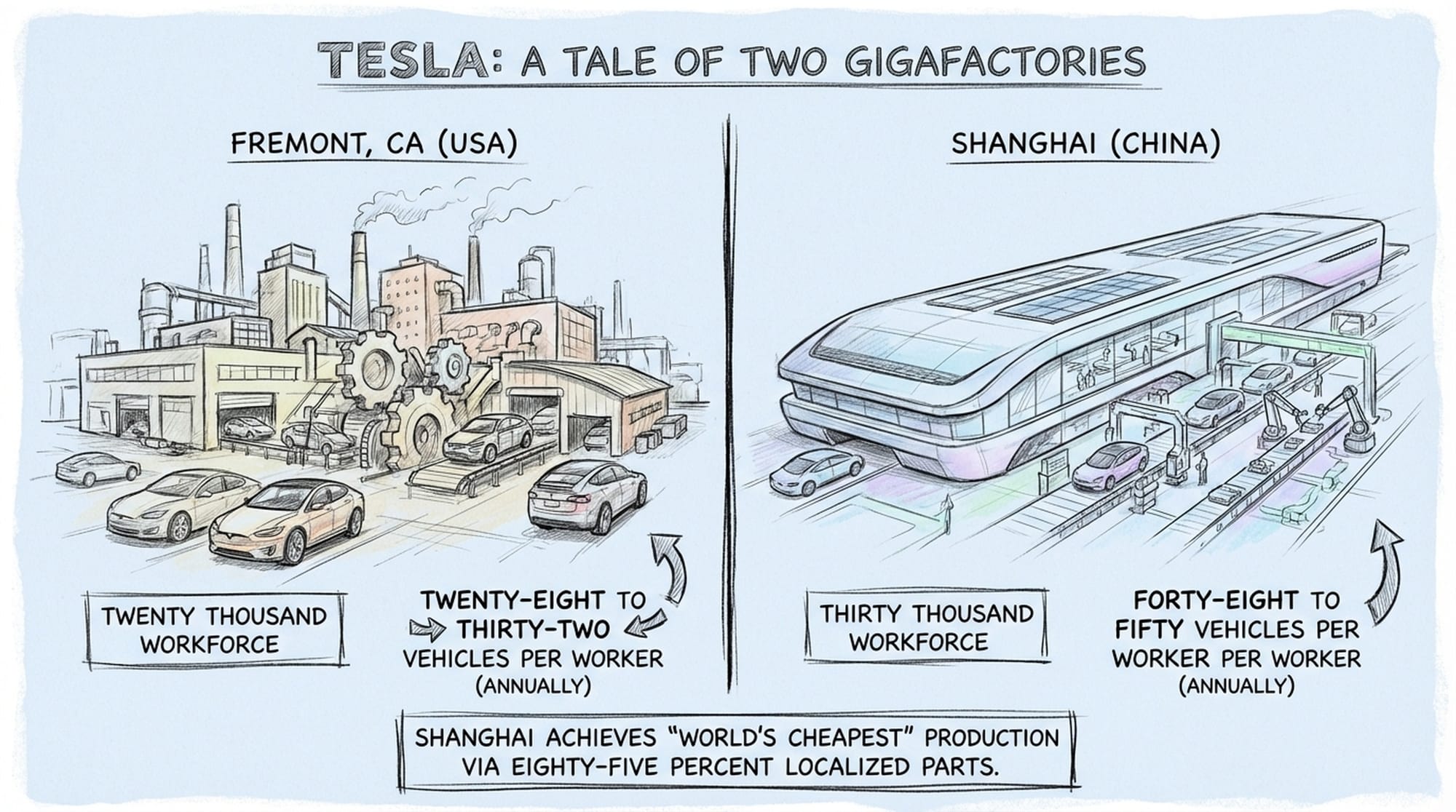 Tesla: A Tale of Two Gigafactories