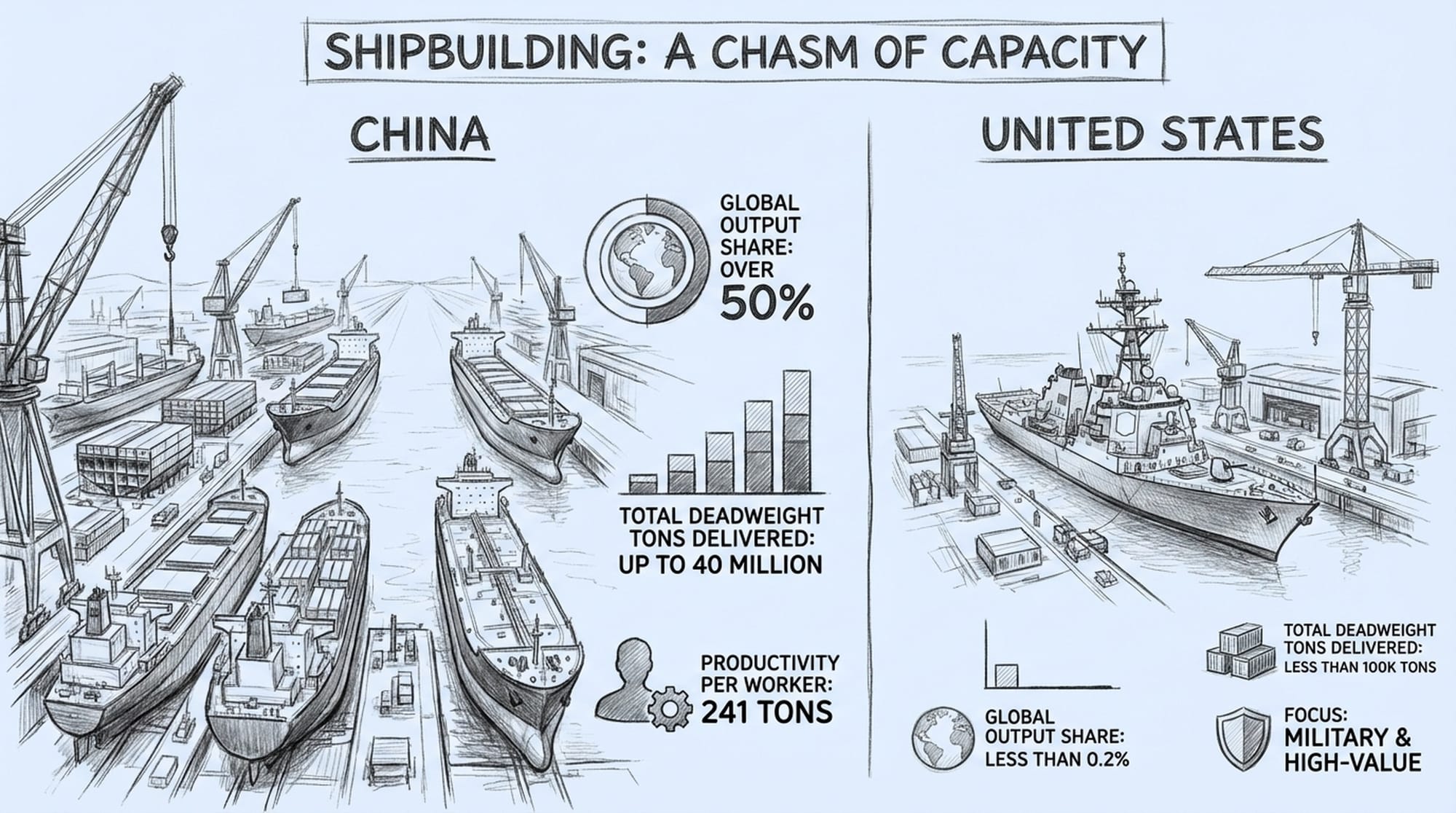 Shipbuilding: A Chasm of Capacity