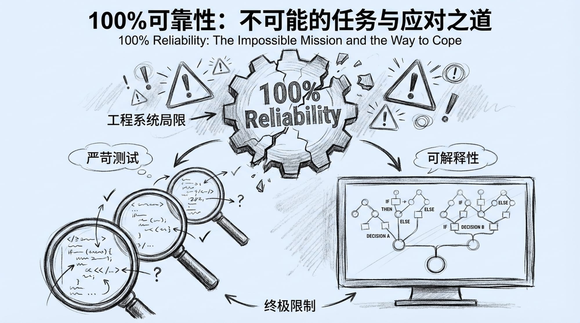 100%可靠性：不可能的任务与应对之道