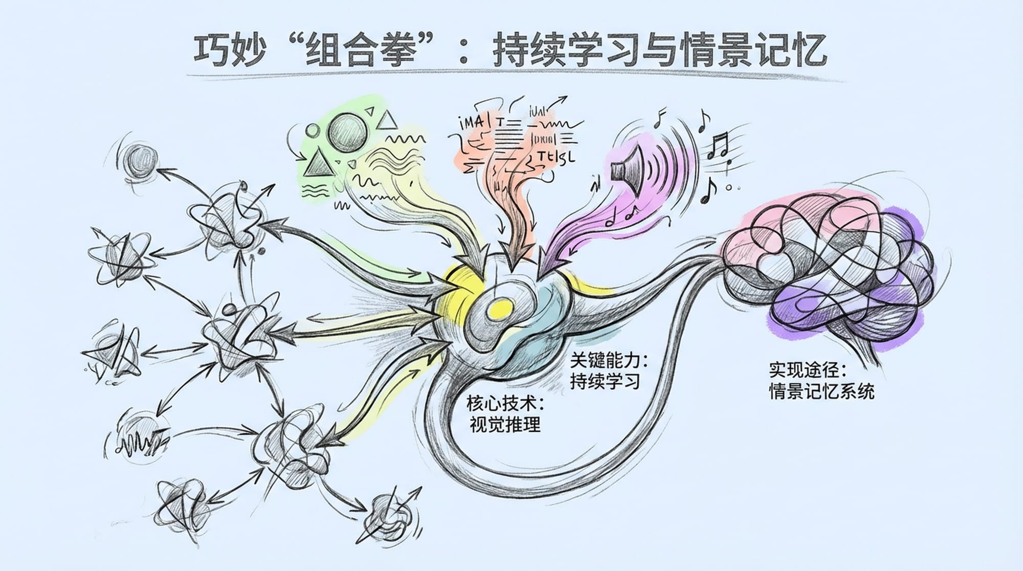 巧妙“组合拳”：持续学习与情景记忆