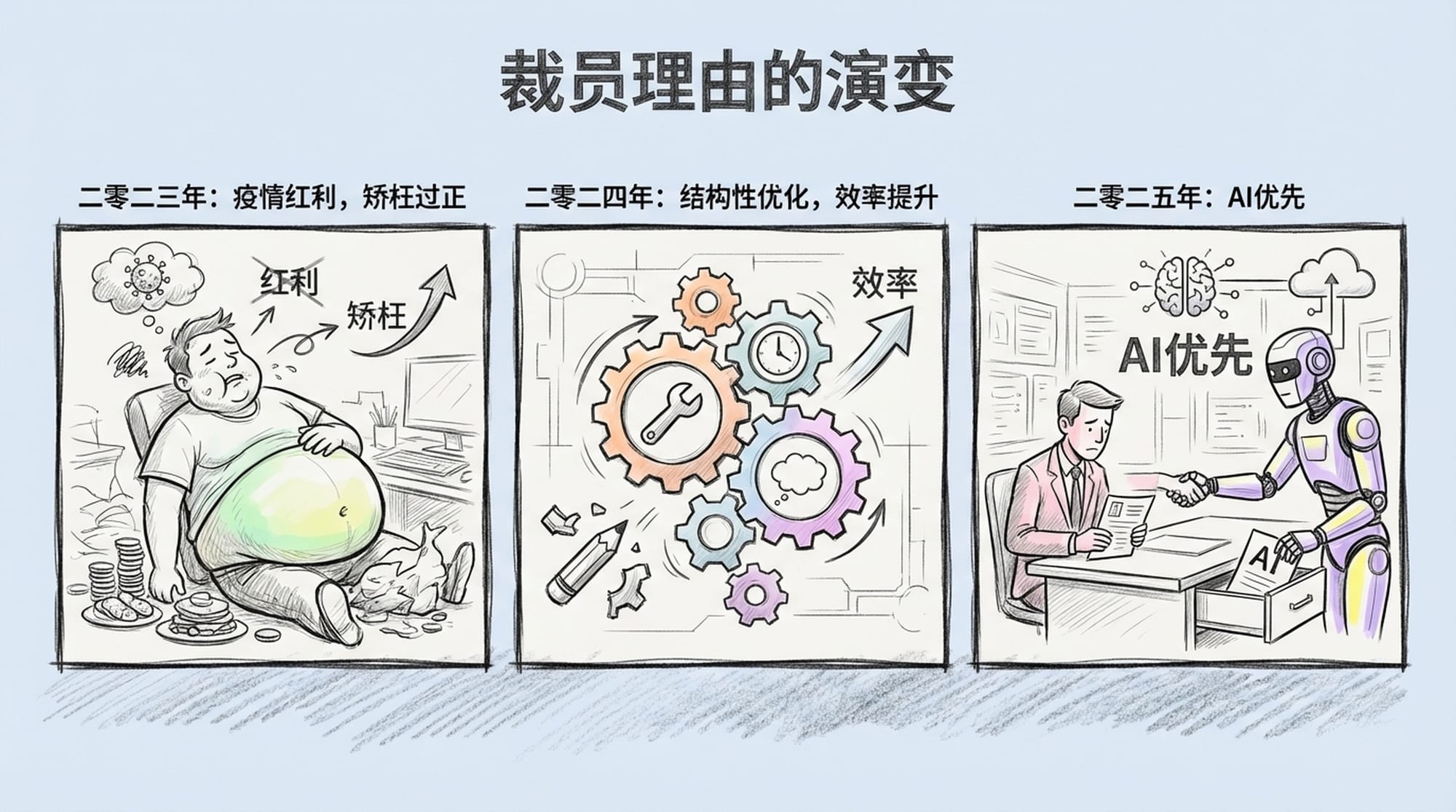 裁员理由的演变