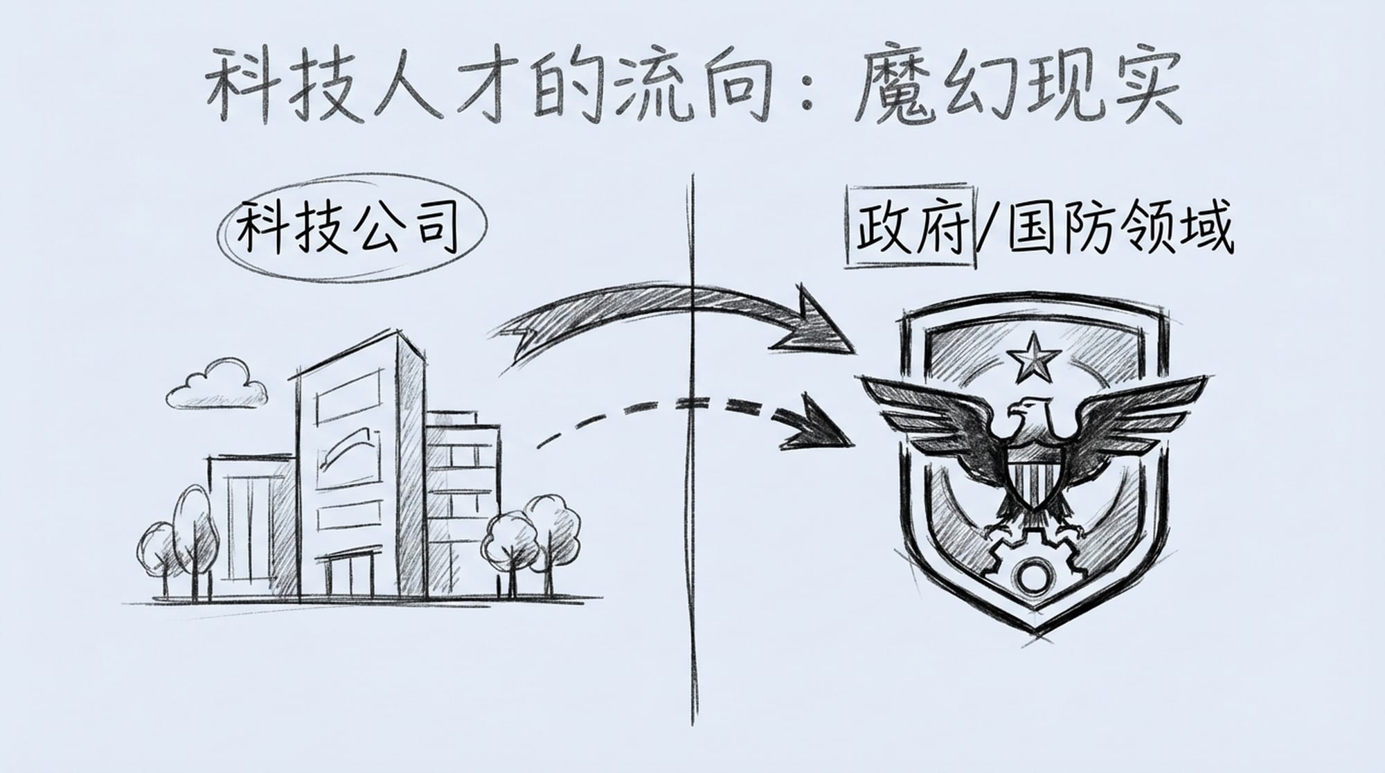 科技人才的流向：魔幻现实