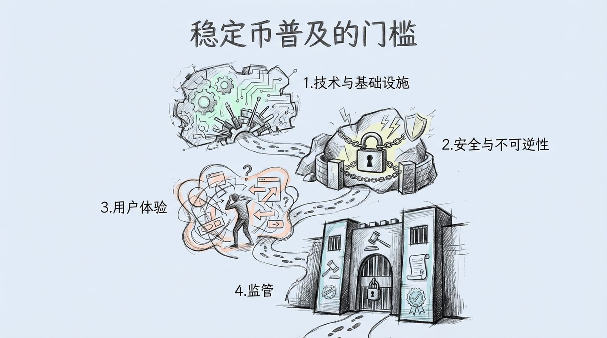 稳定币普及的门槛