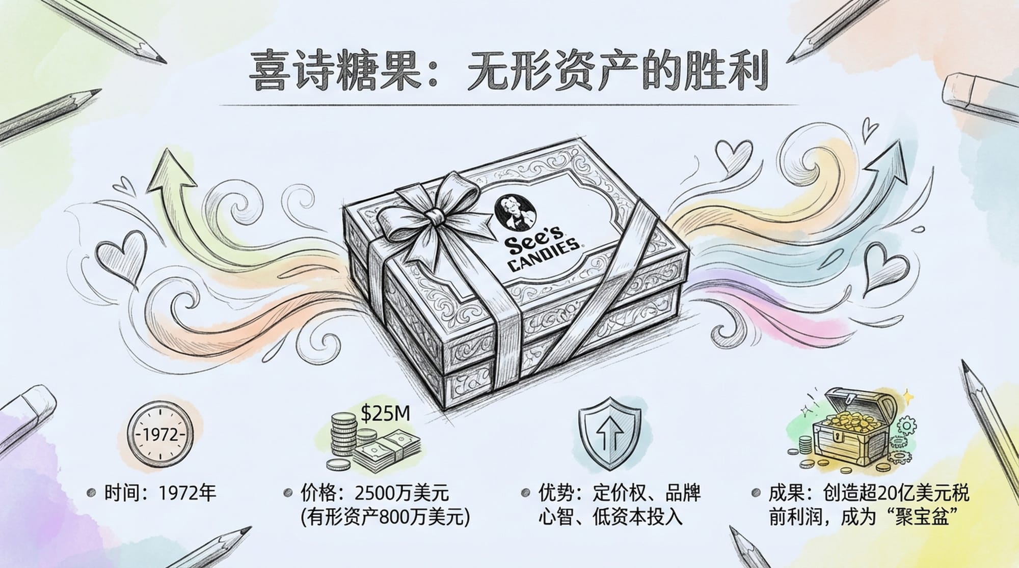 A beautifully wrapped box of See's Candies