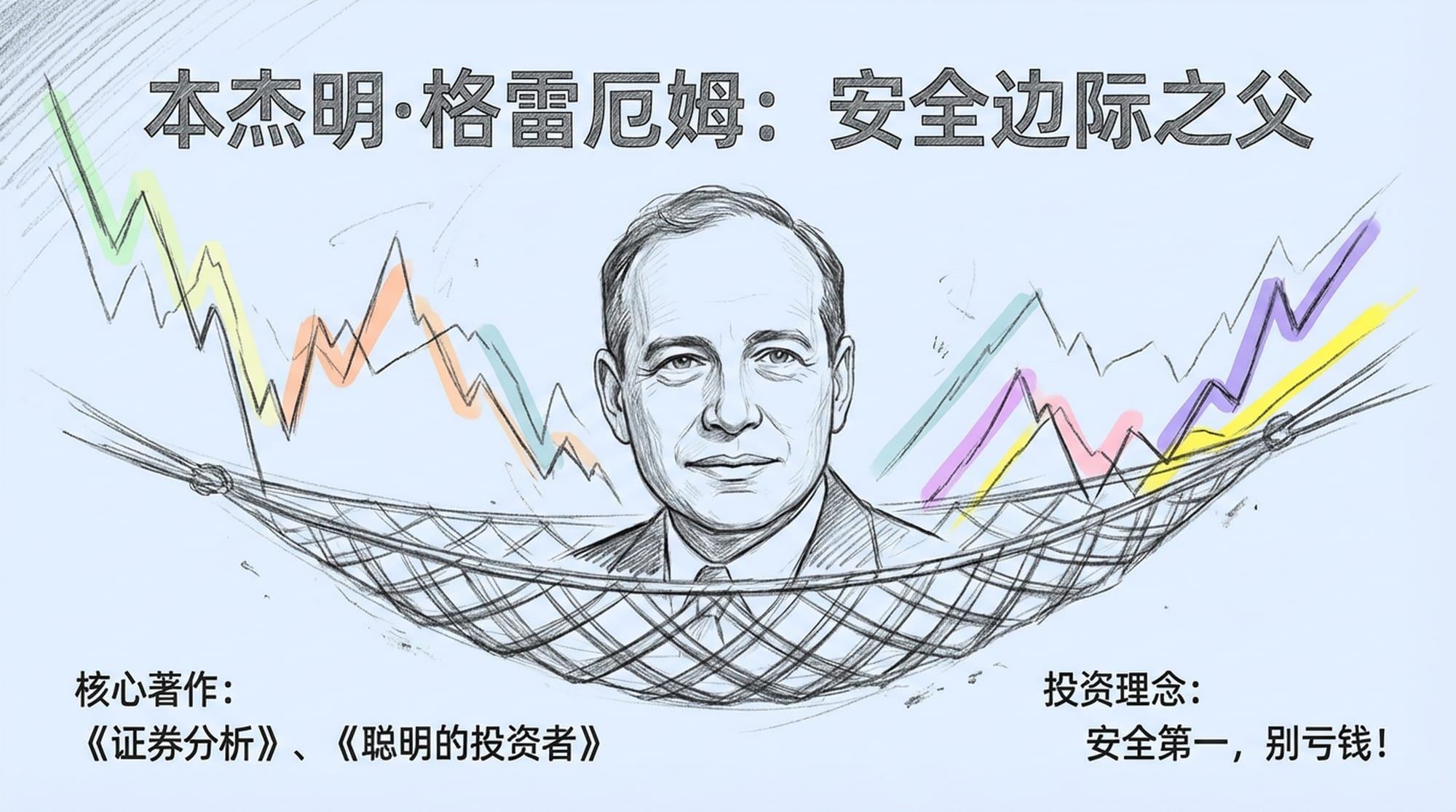 Vintage portrait of Benjamin Graham