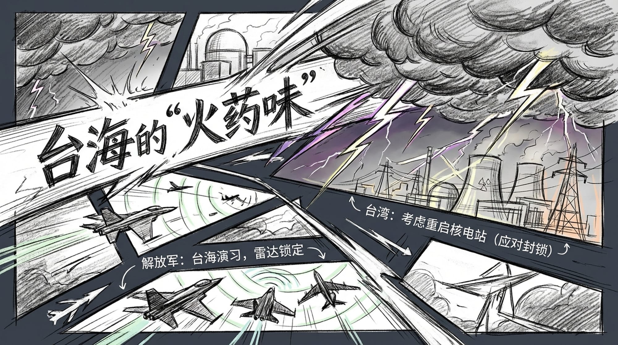 台海的“火药味”