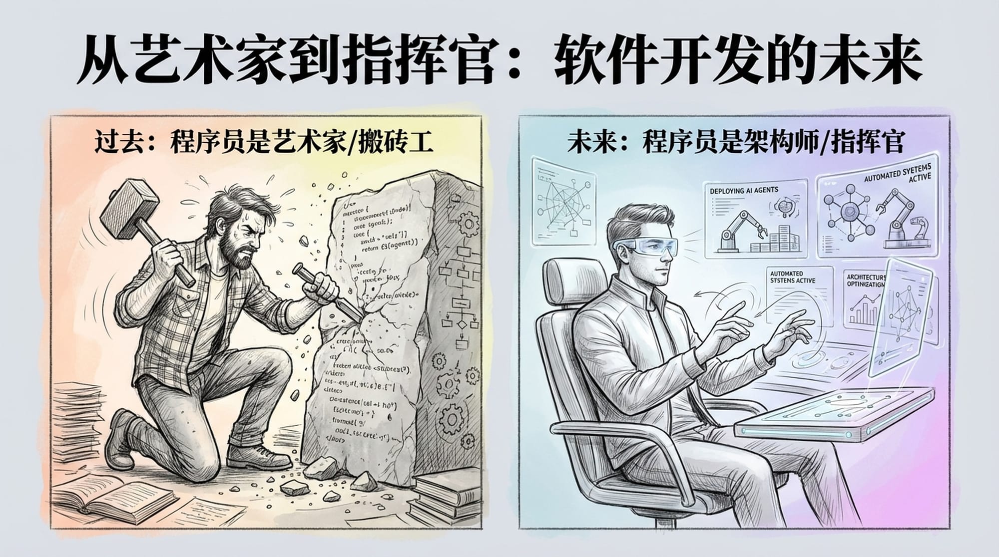 从艺术家到指挥官：软件开发的未来