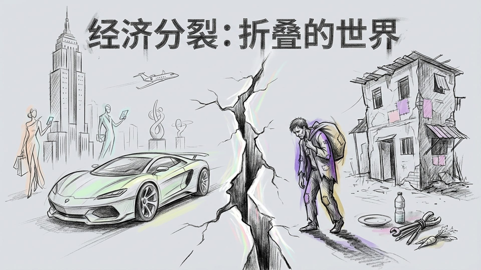 经济分裂：折叠的世界