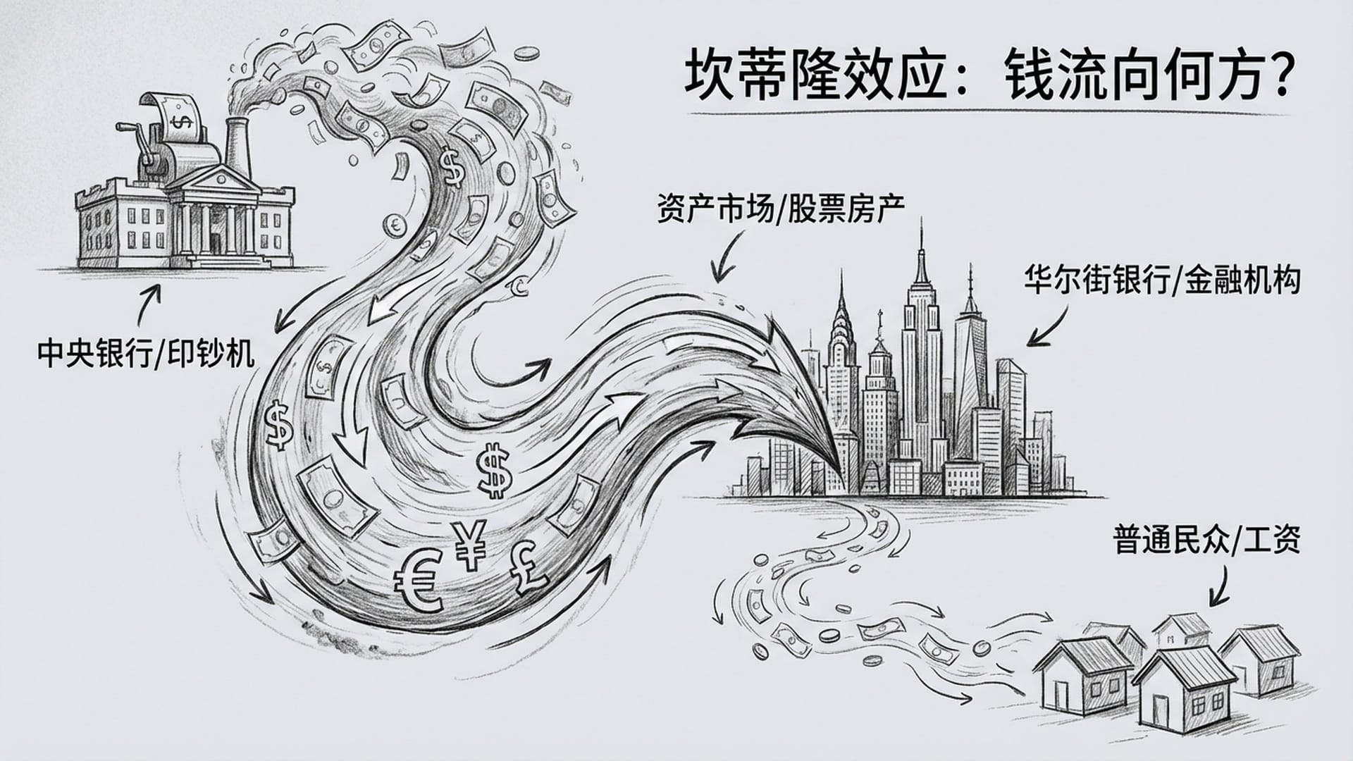 坎蒂隆效应：钱流向何方？