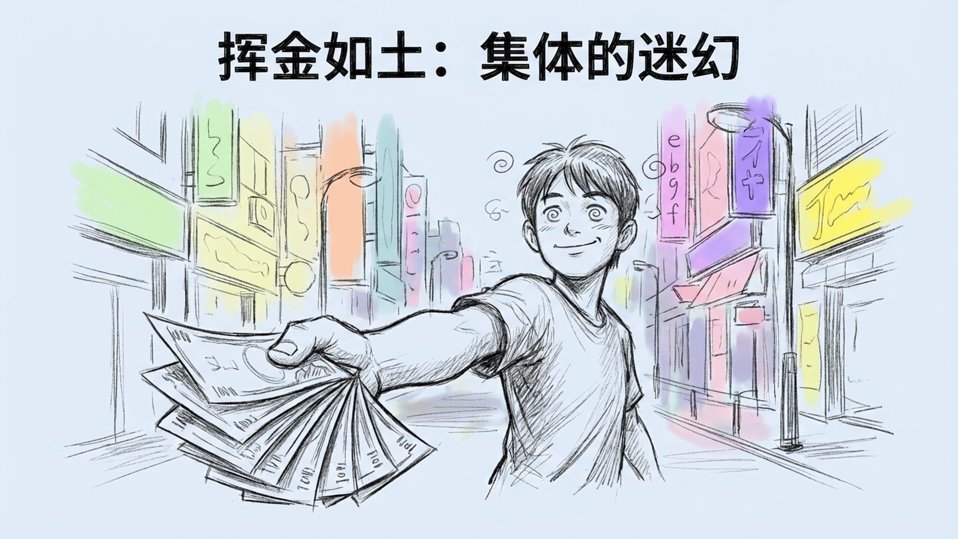 挥金如土：集体的迷幻