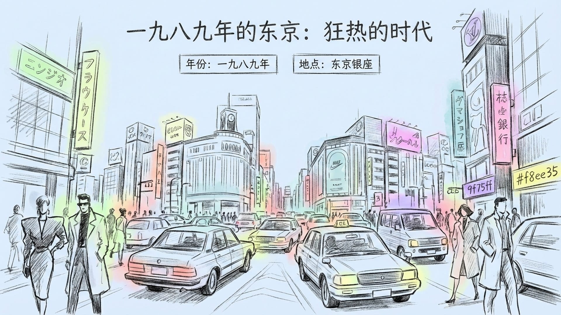 一九八九年的东京：狂热的时代