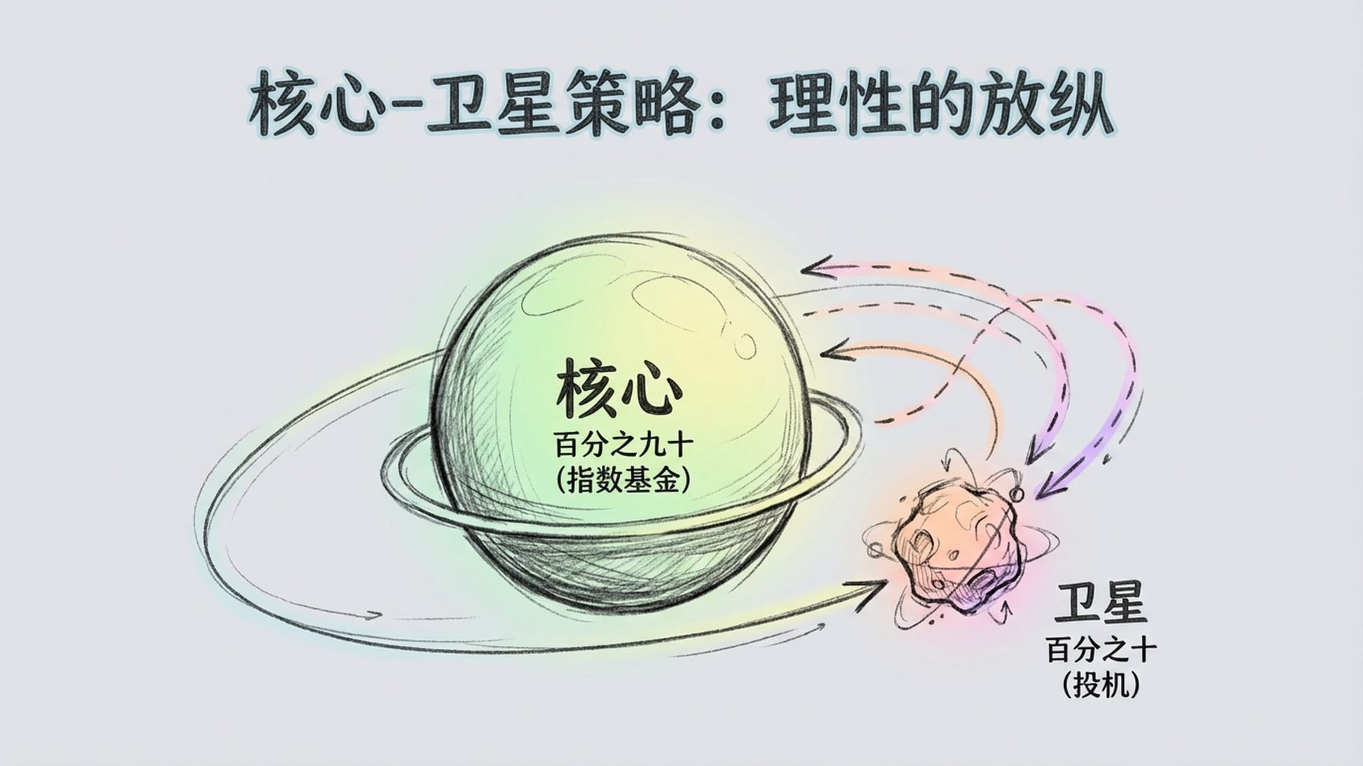 核心-卫星策略：理性的放纵