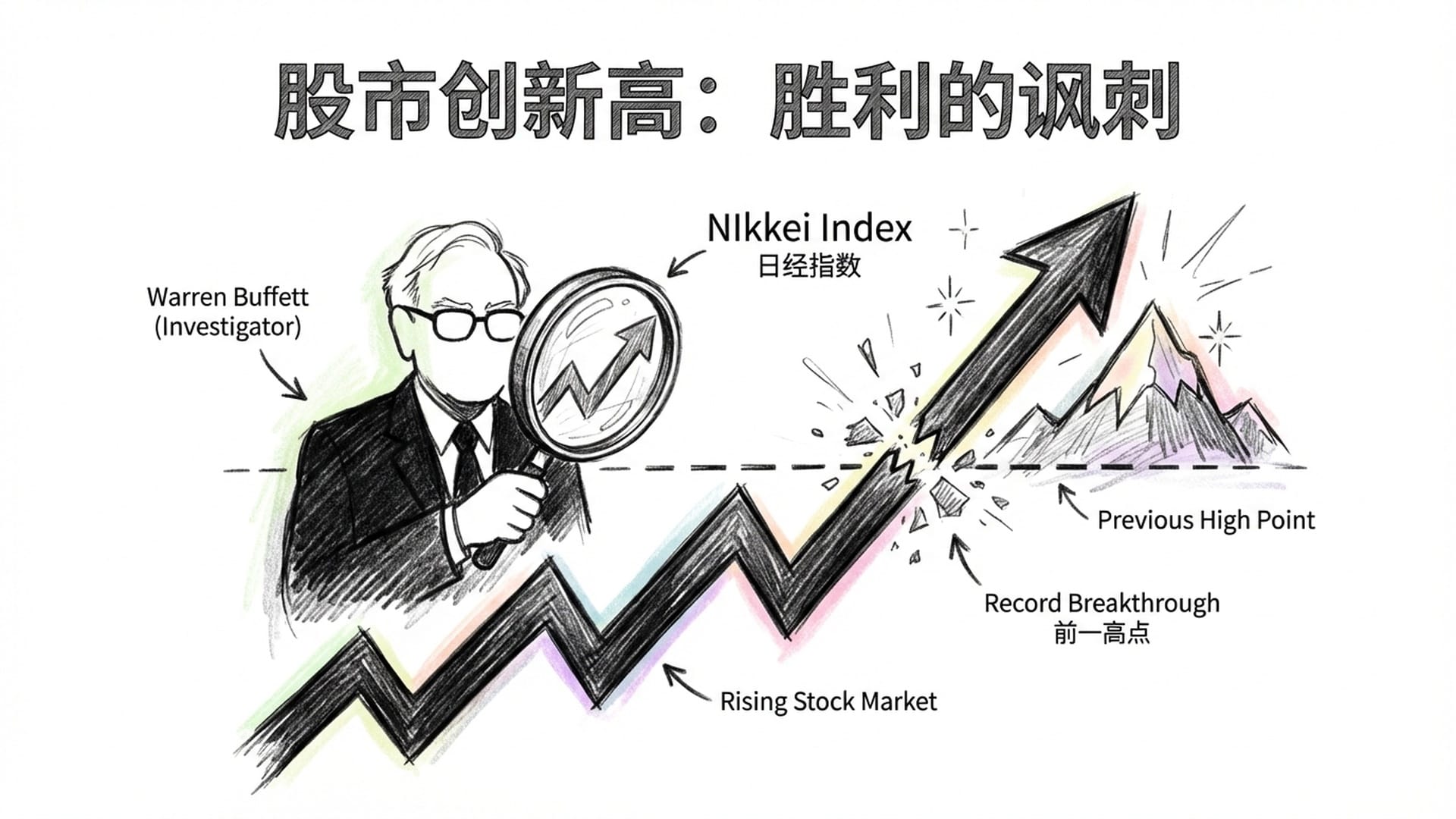 日经指数创新高与巴菲特