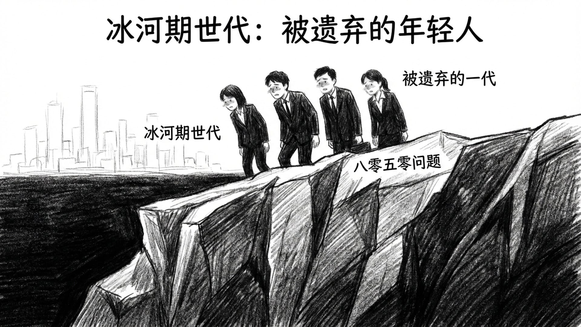 被遗弃的冰河期世代年轻人