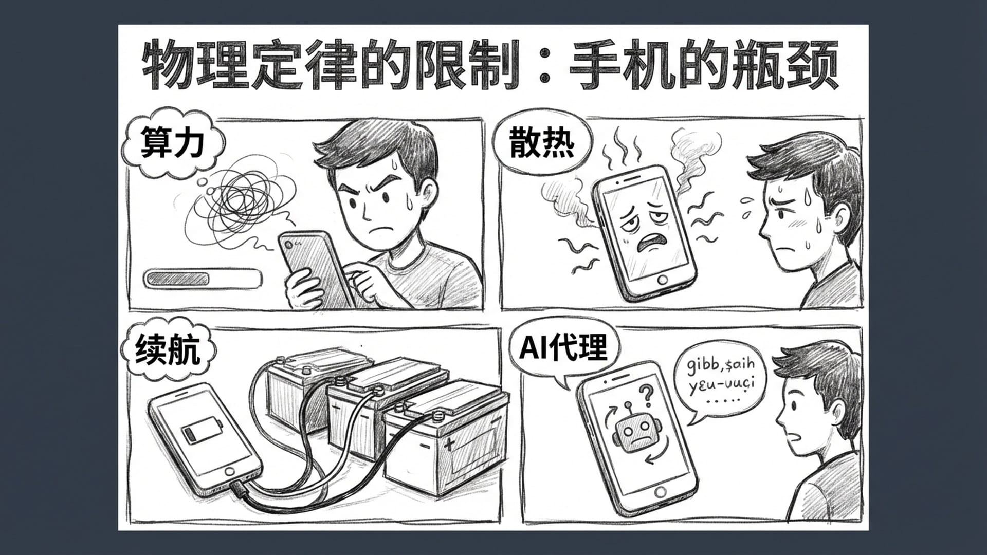 物理定律的限制：手机的瓶颈