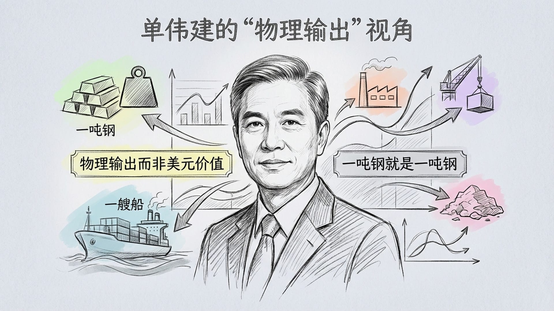 单伟建的“物理输出”视角