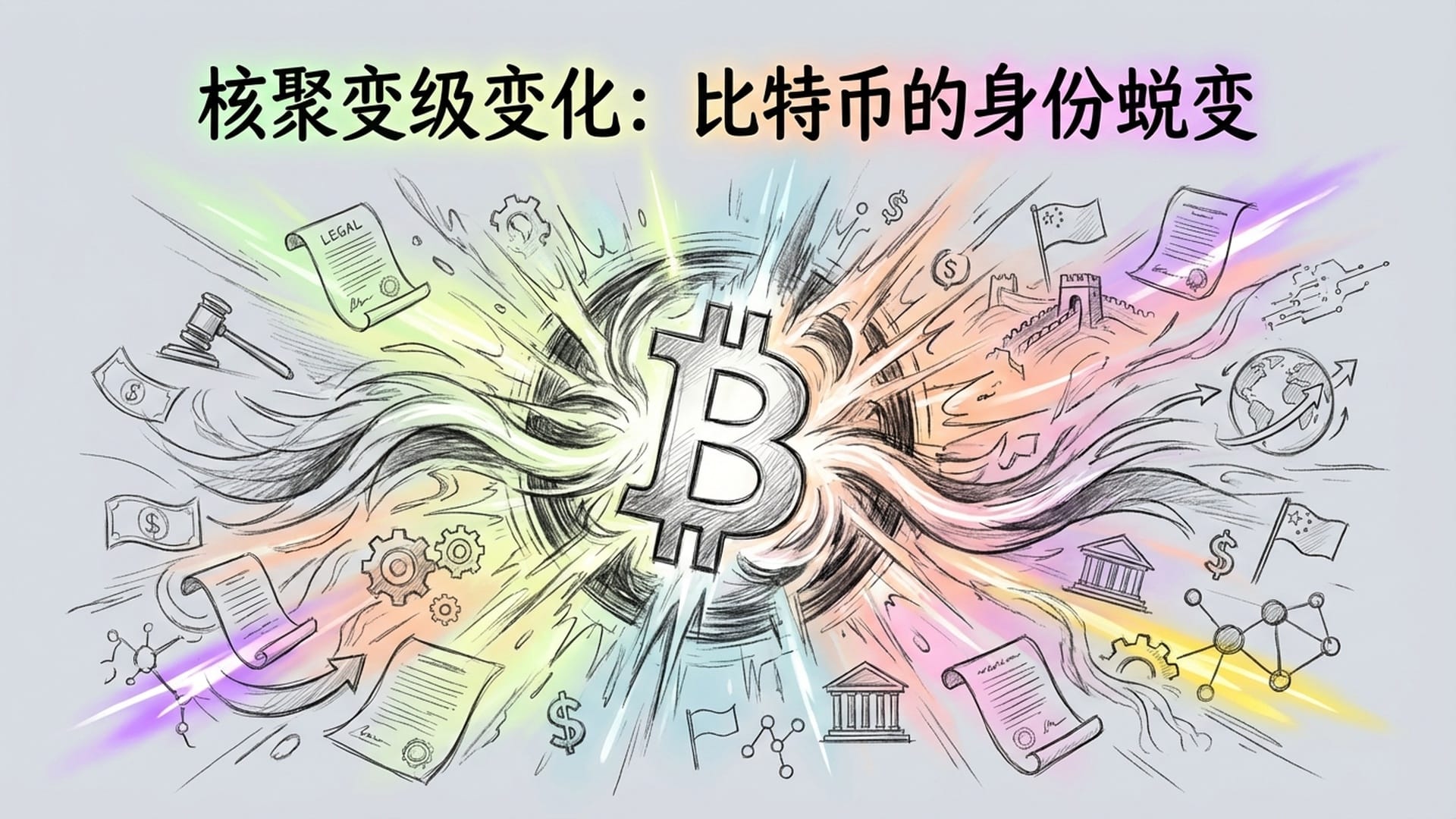 比特币身份的核聚变级变化：从商品到法币