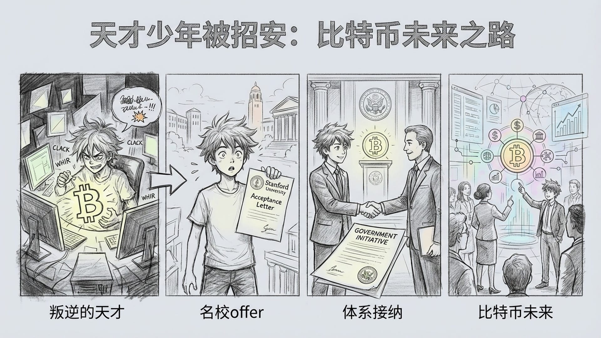 从流浪少年到斯坦福学子：比特币的蜕变