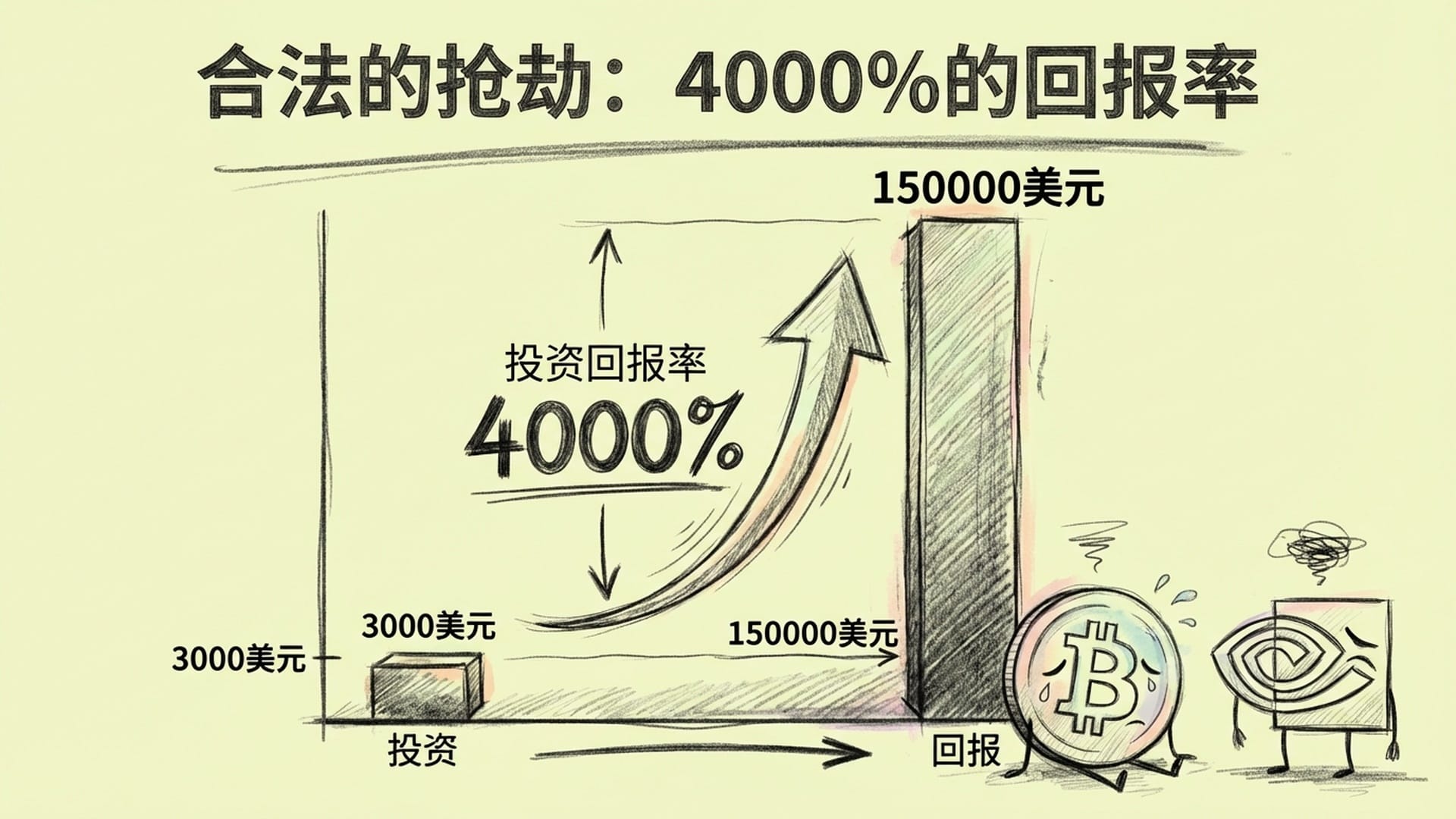 合法的抢劫：4000%的回报率