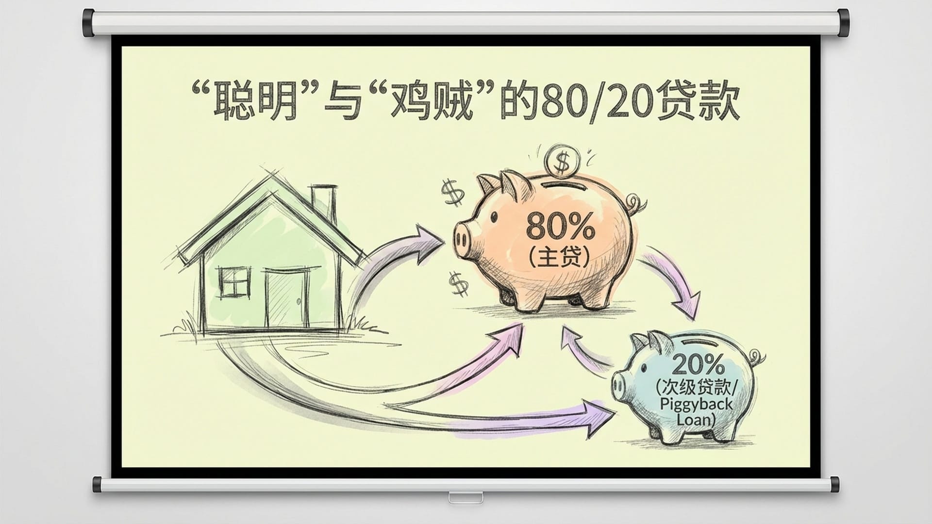 “聪明”与“鸡贼”的80/20贷款