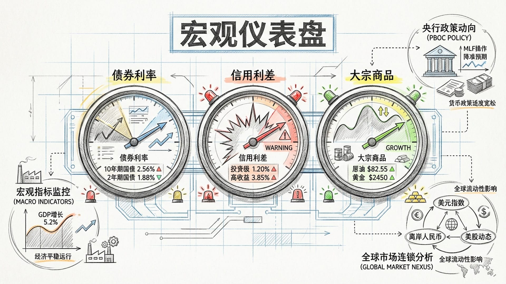 全球宏观视角的仪表盘