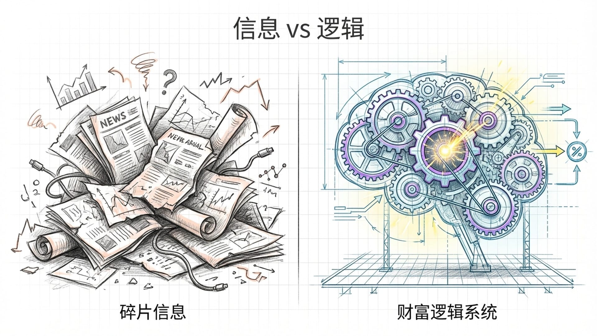 信息爆炸与财富逻辑的鸿沟