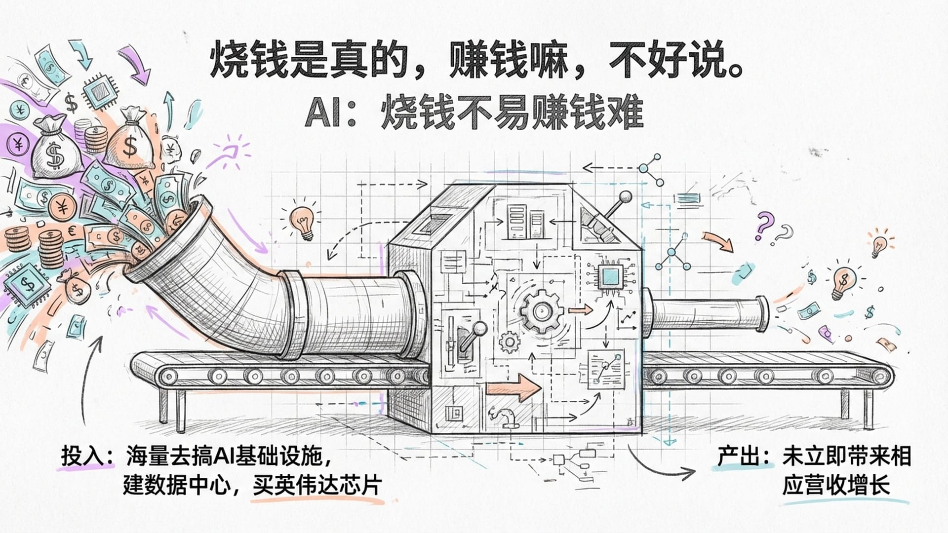 AI：烧钱不易赚钱难