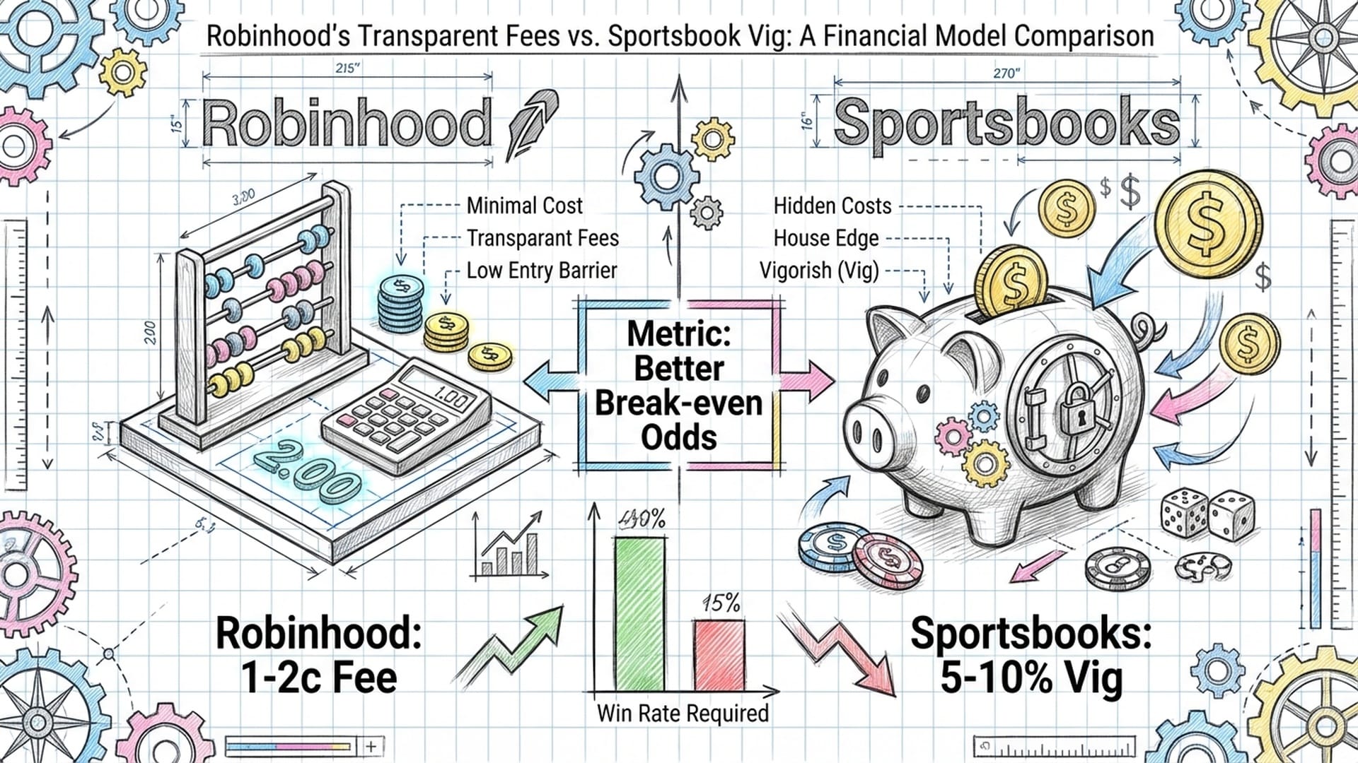 Robinhood vs. Sportsbooks Fees