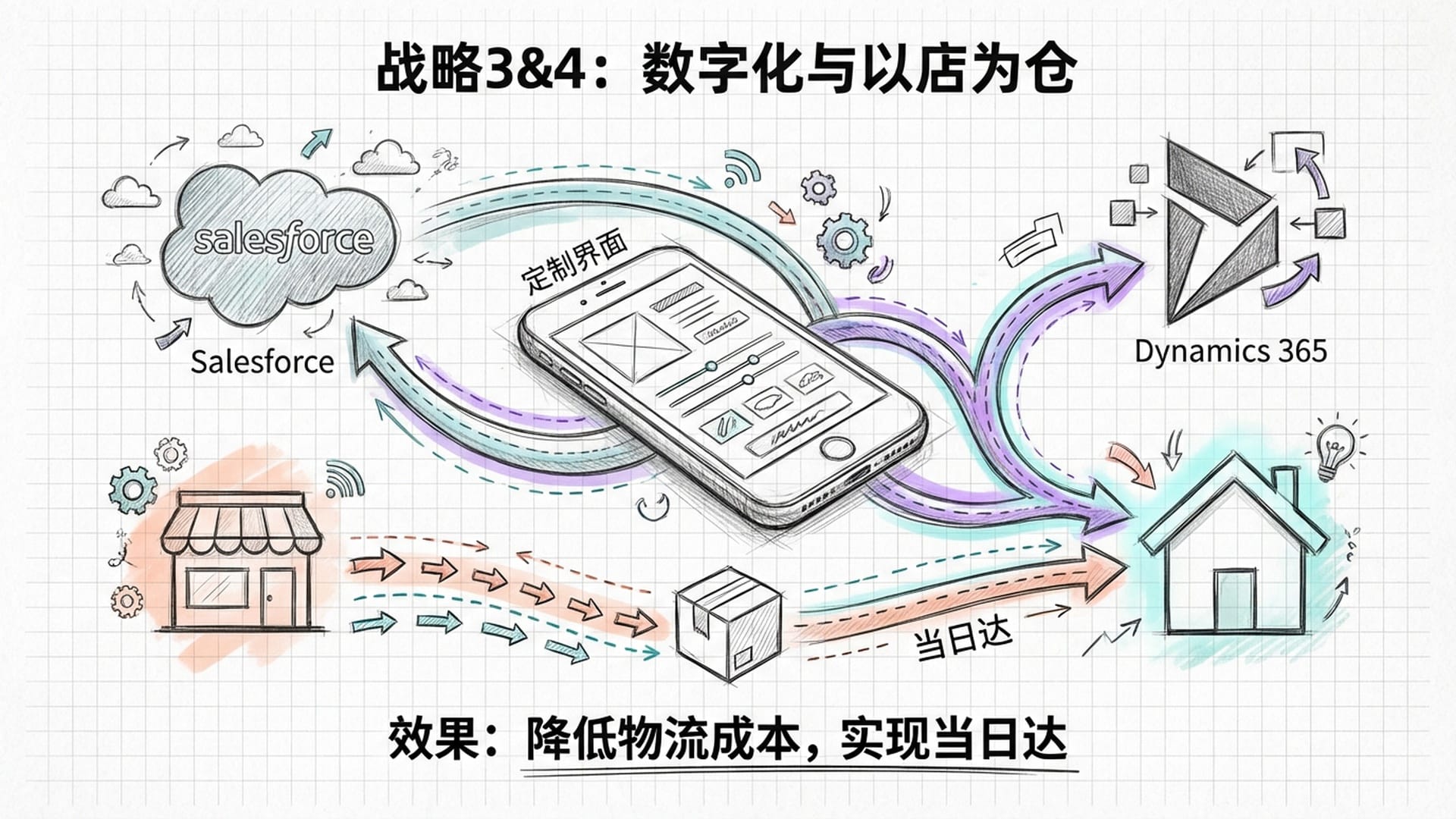 手机屏幕显示的定制界面
