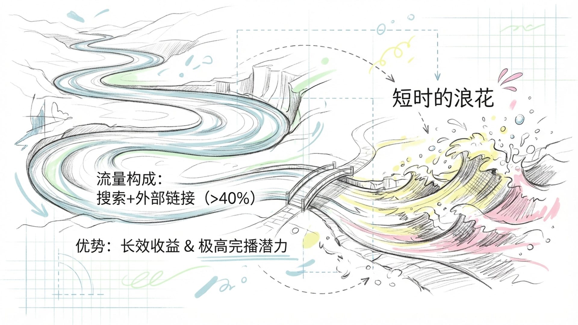 搜索流与推荐流