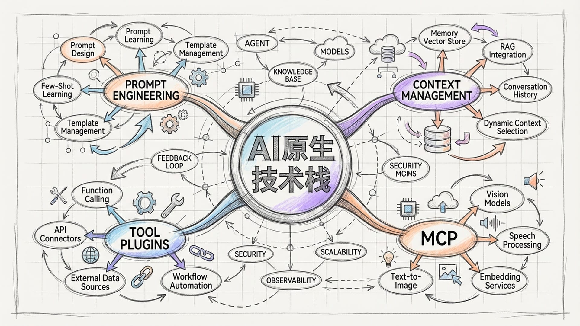 AI原生技术栈图