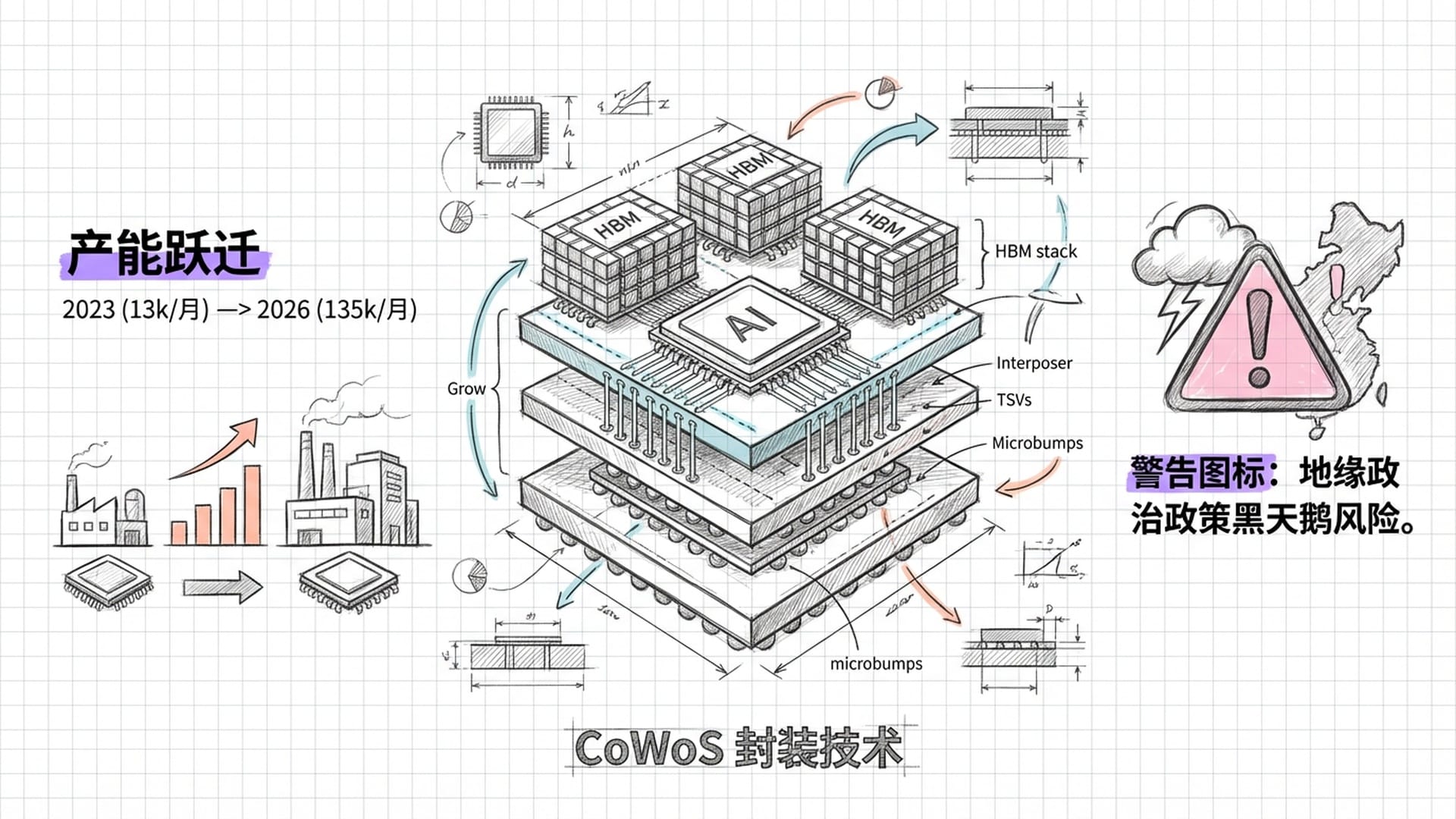 台积电CoWoS封装技术
