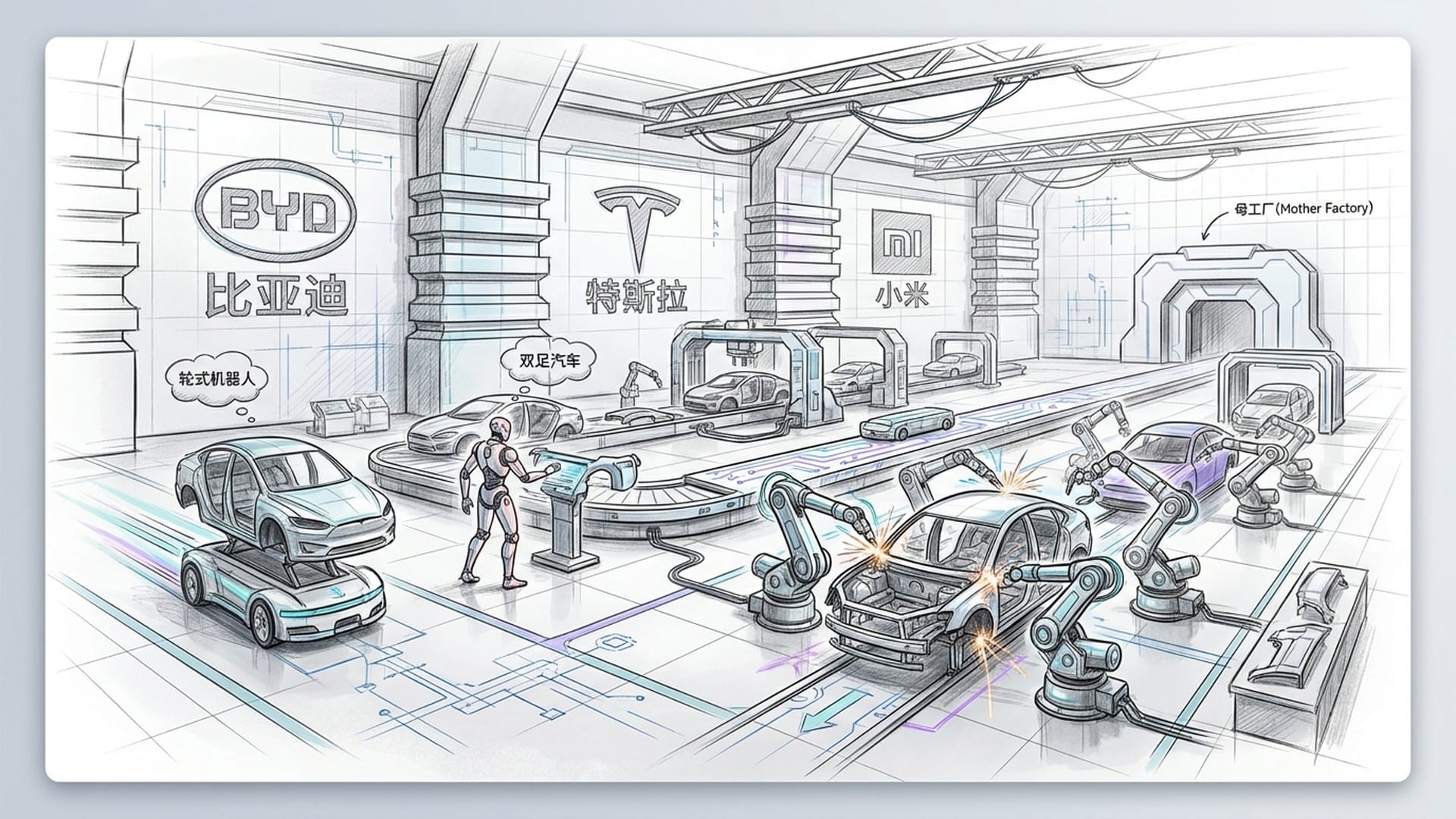 汽车流水线改造