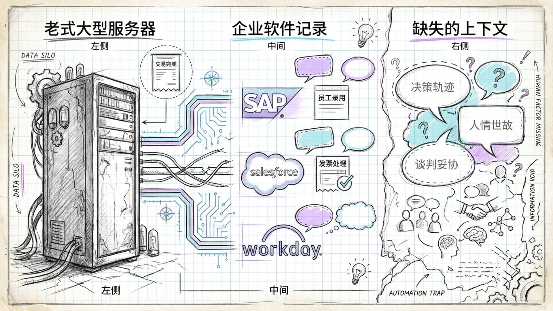 老旧的企业软件与云端
