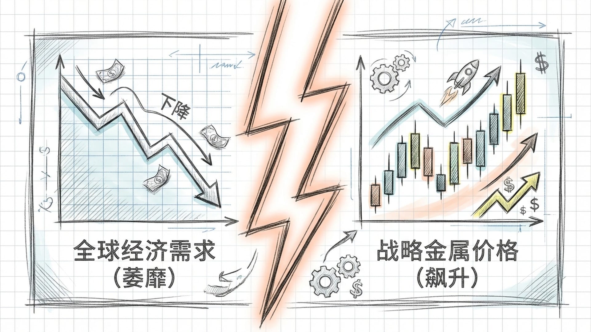 全球经济需求萎靡与战略金属价格飙升