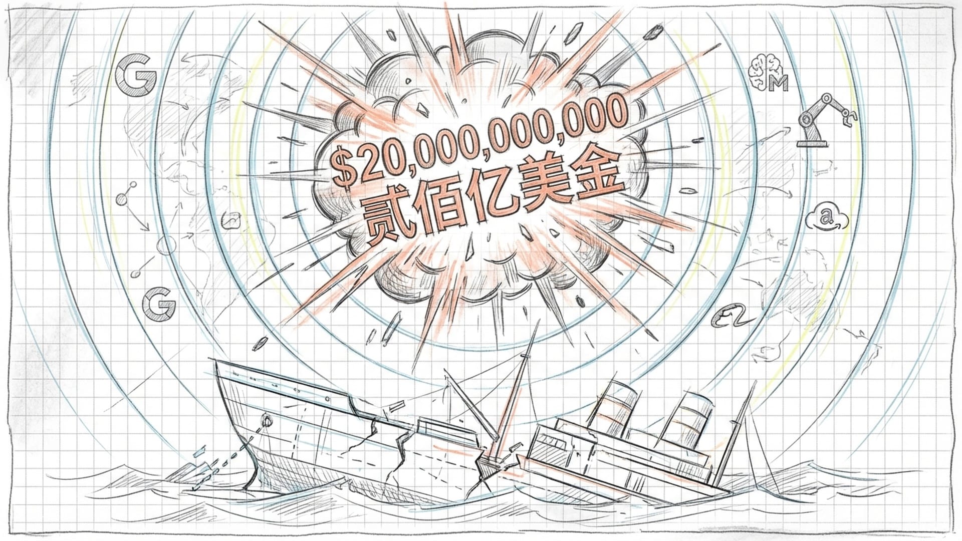 一个200亿美金的巨型数字在雷达屏幕中心爆炸,波纹扩散到全球AI公司版图。