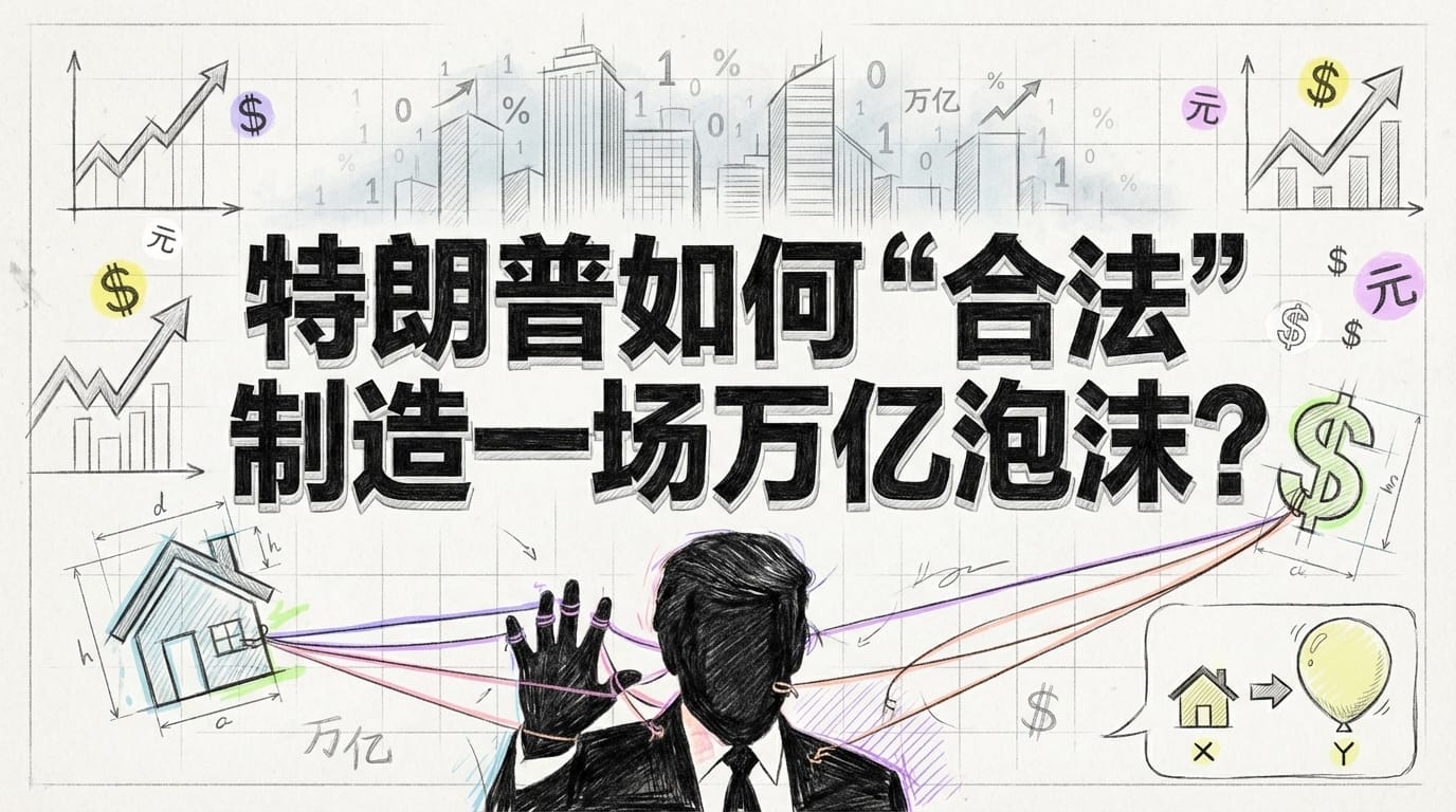 特朗普如何用一条推文制造万亿房产泡沫？深度解析背后的金融大棋局
