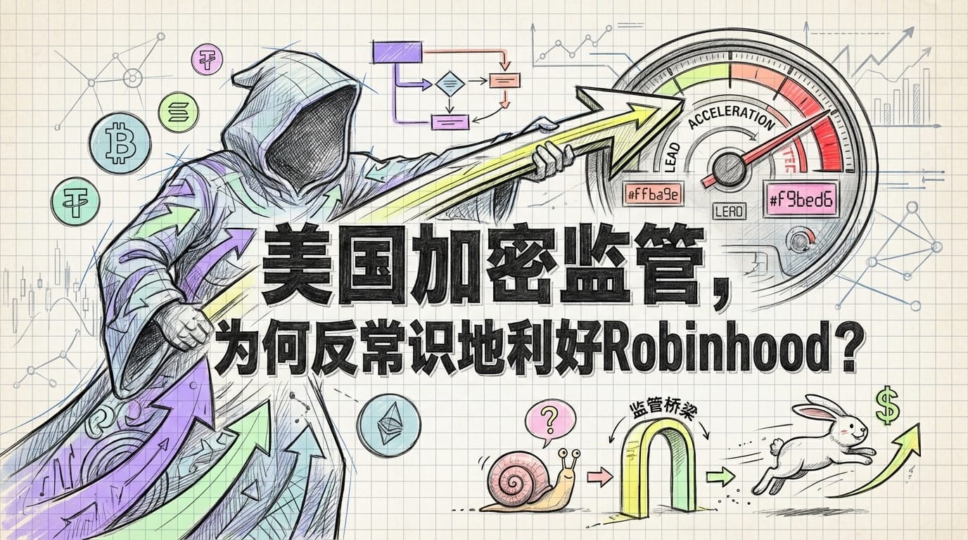 美国加密监管新法案：Robinhood如何逆袭Coinbase？DeFi开发者迎来春天？