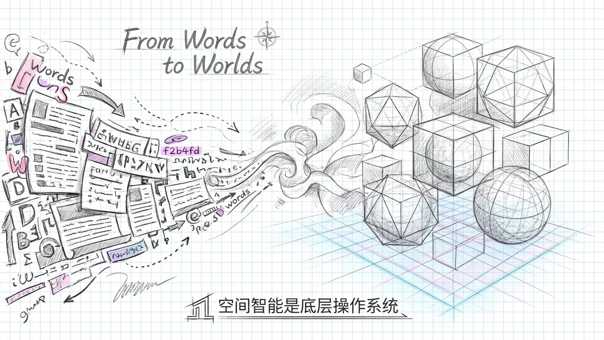 从文字到三维世界