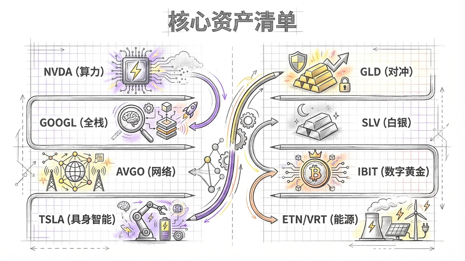 纯美元定价、高流动性的“杠铃策略”投资组合清单