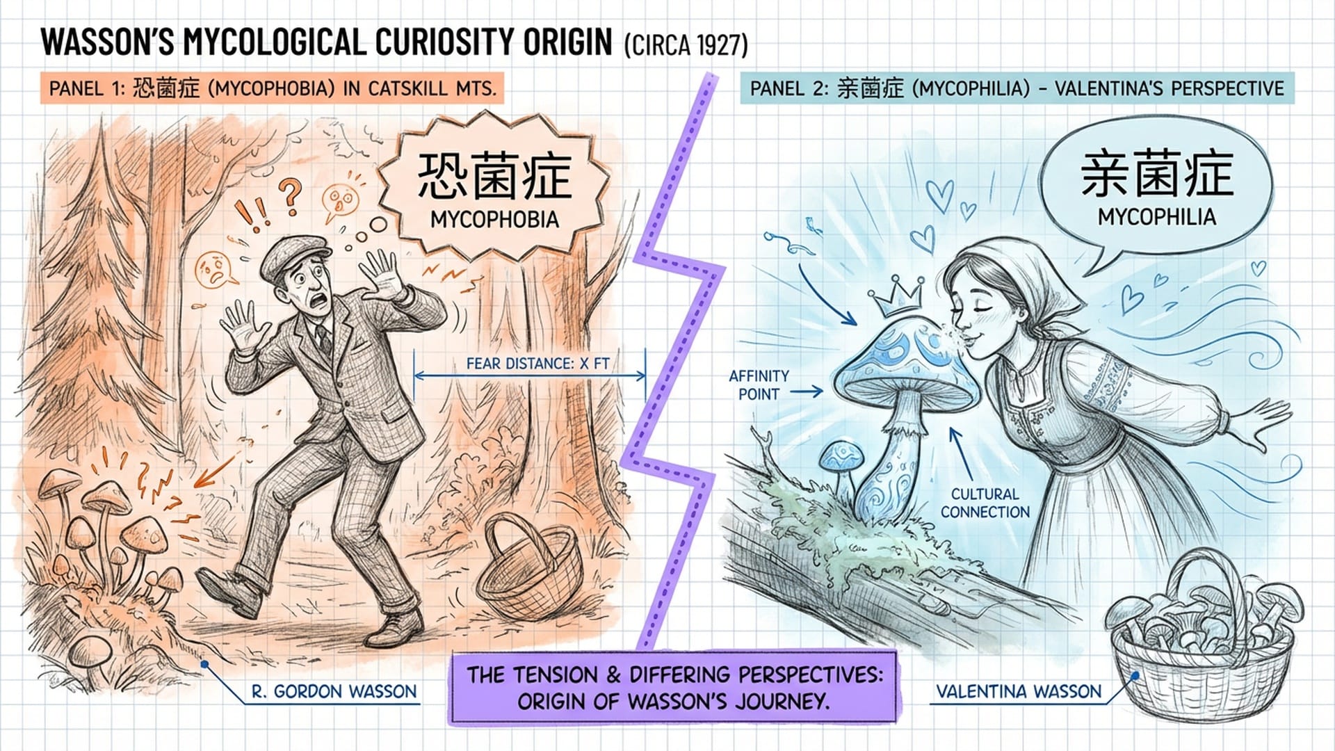 沃森与瓦伦蒂娜在卡茨基尔山