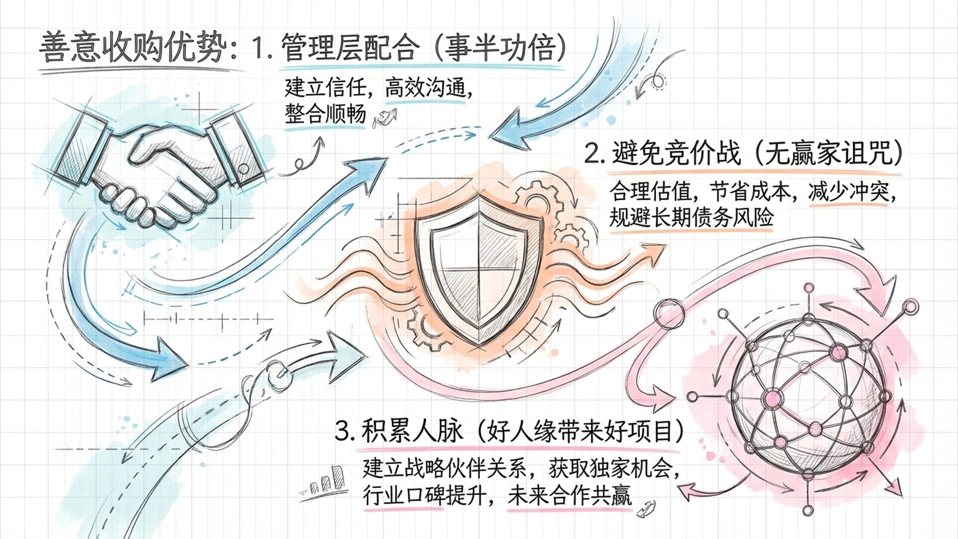 善意收购的优势