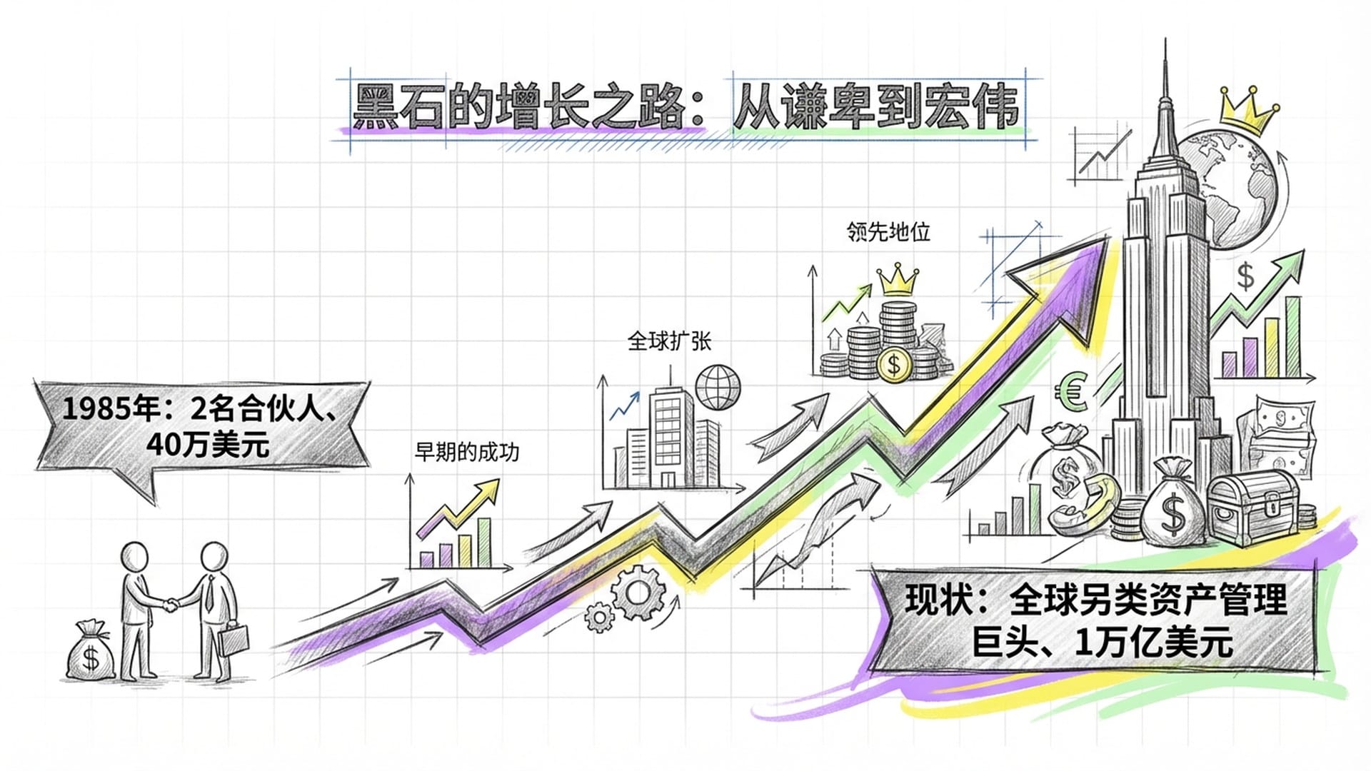 黑石初创期的辛酸与蜕变