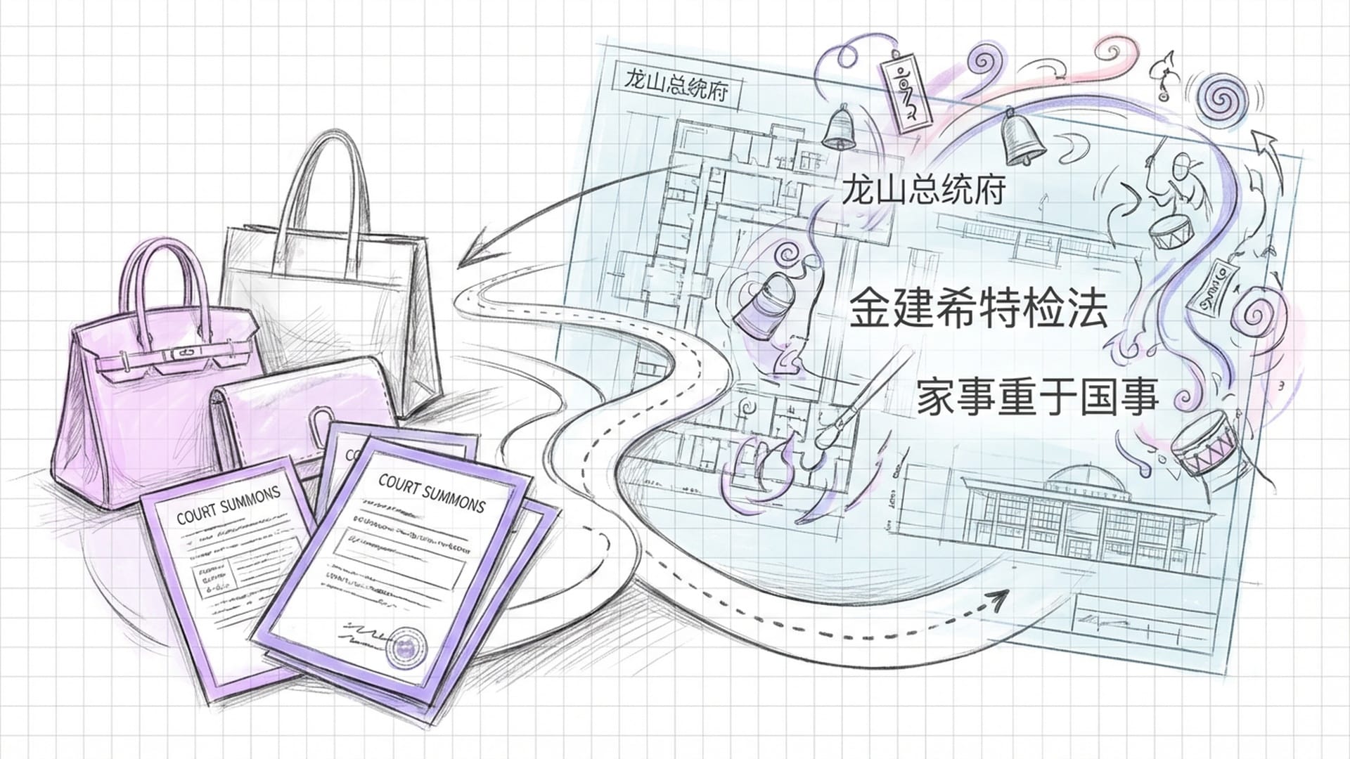 金建希与龙山总统府